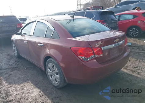 2013 Chevrolet Cruze Ls Auto из США, поврежденный, VIN 1G1PA5SH9D7156328